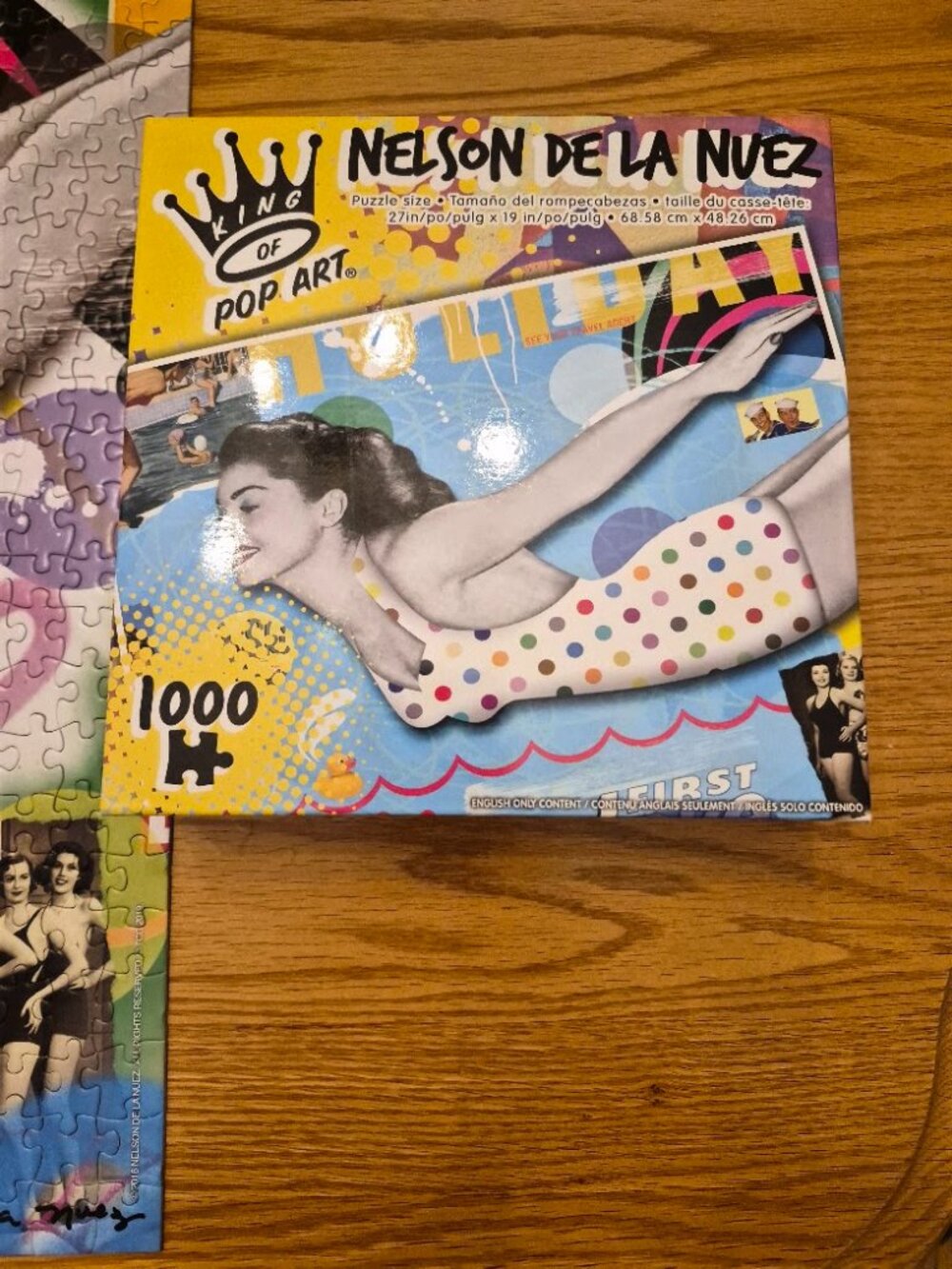 Nelson de la Nuez King of Pop Art Jigsaw Puzzle 1000 Pieces